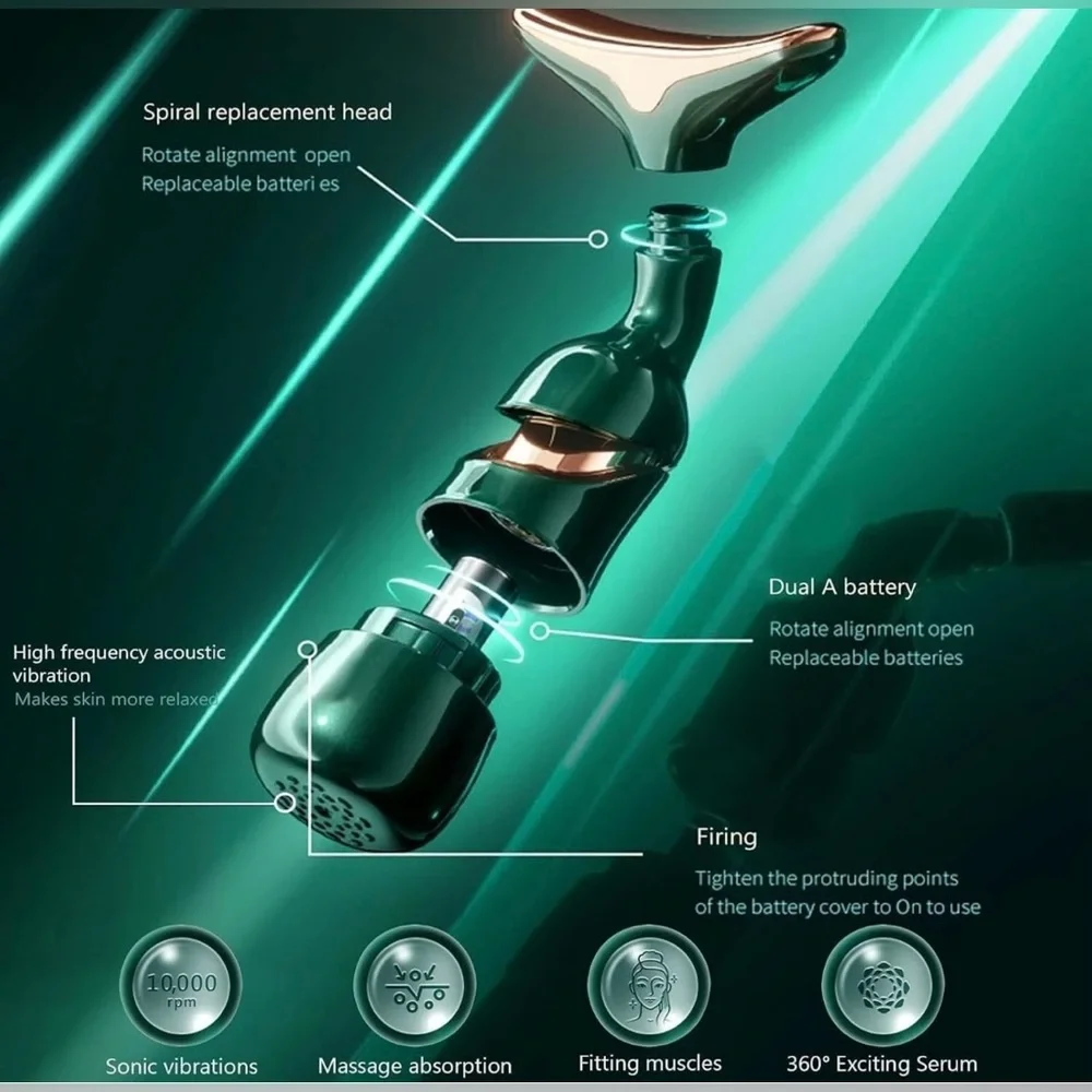 NEW! GUSHI YUTA Three-in-one Face Massager